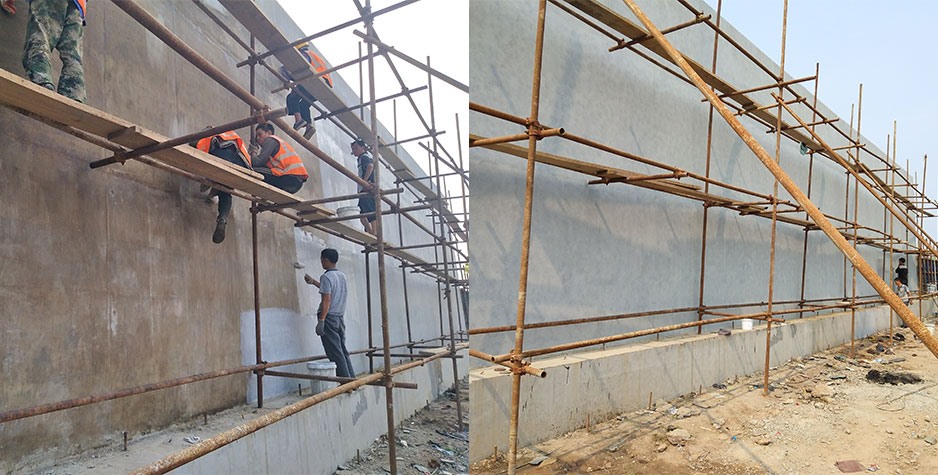 山东涵洞修补对比图