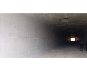 山东济南地下管廊清水混凝土保护